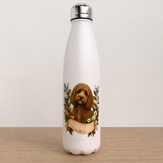 Personalised Cockapoo water bottle