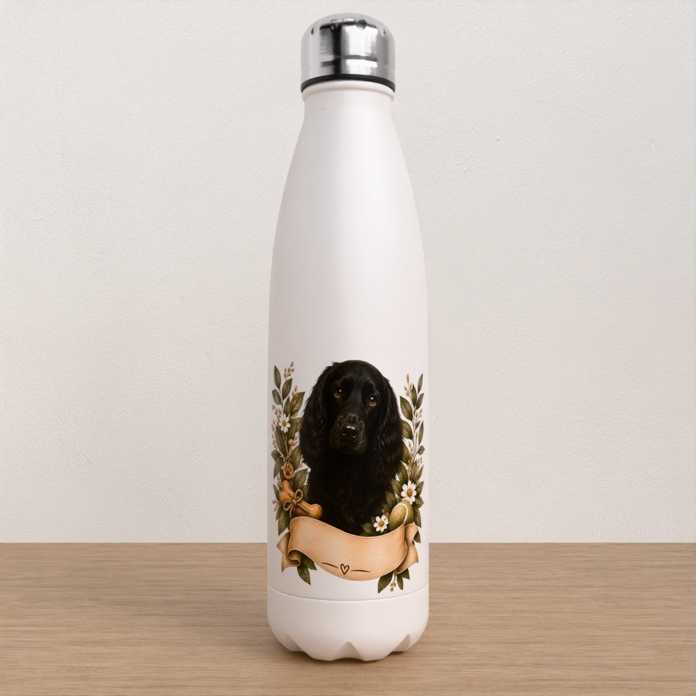 Personalised Spaniel water bottle
