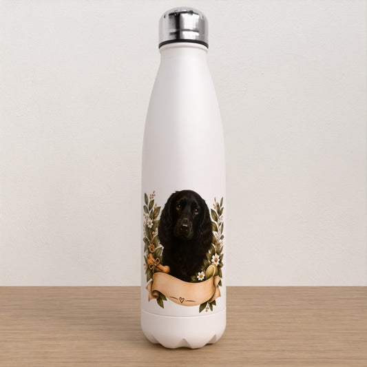 Personalised Spaniel water bottle