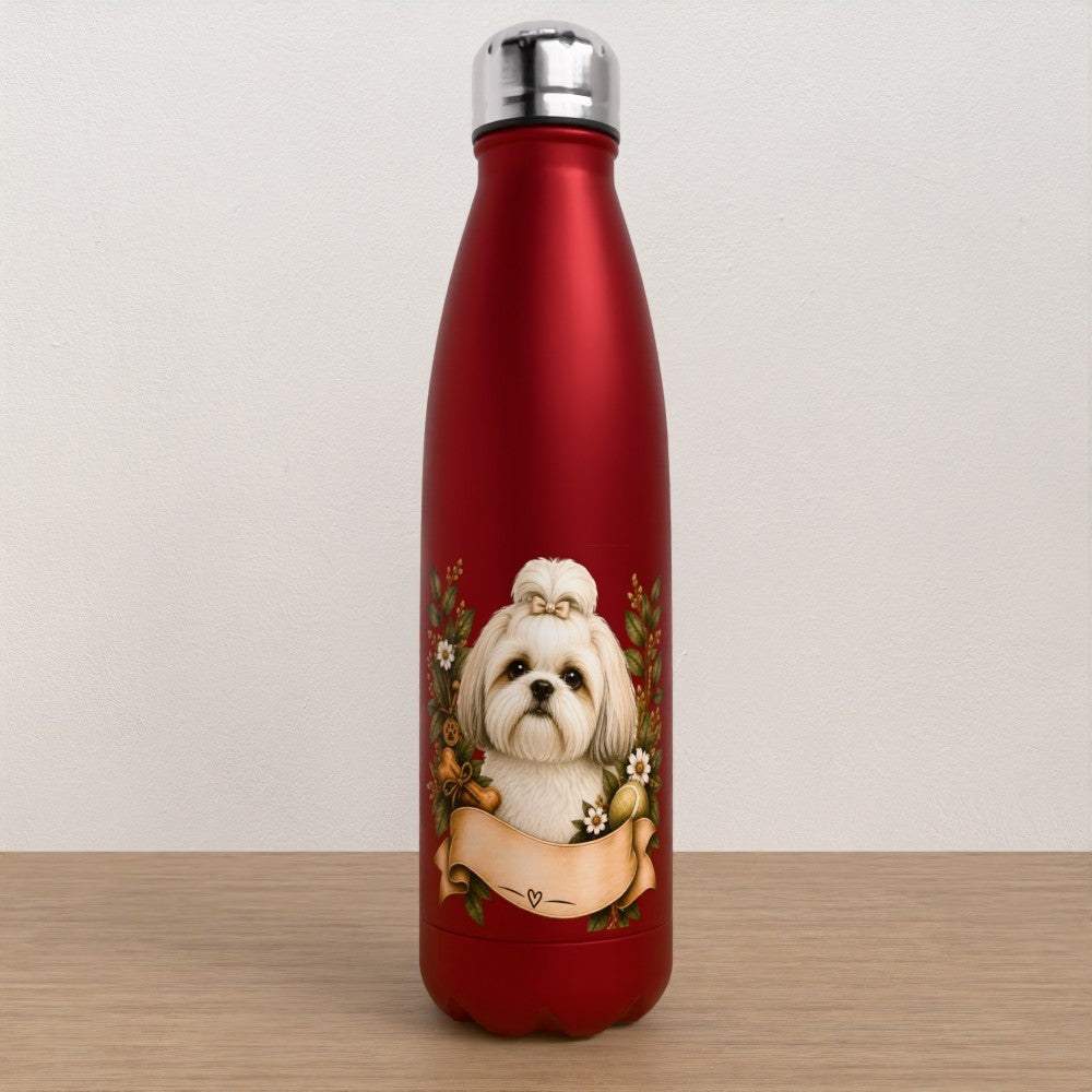 Personalised Shih Tzu water bottle