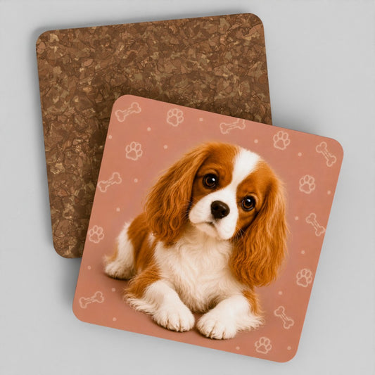 Cavalier cork coaster