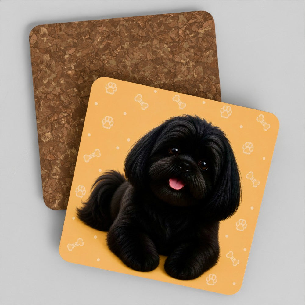 Shih Tzu  cork coaster