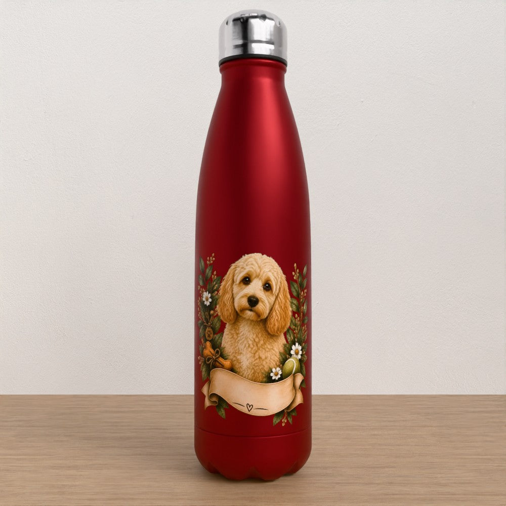 Personalised Cockapoo water bottle