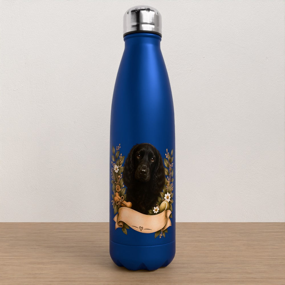 Personalised Spaniel water bottle