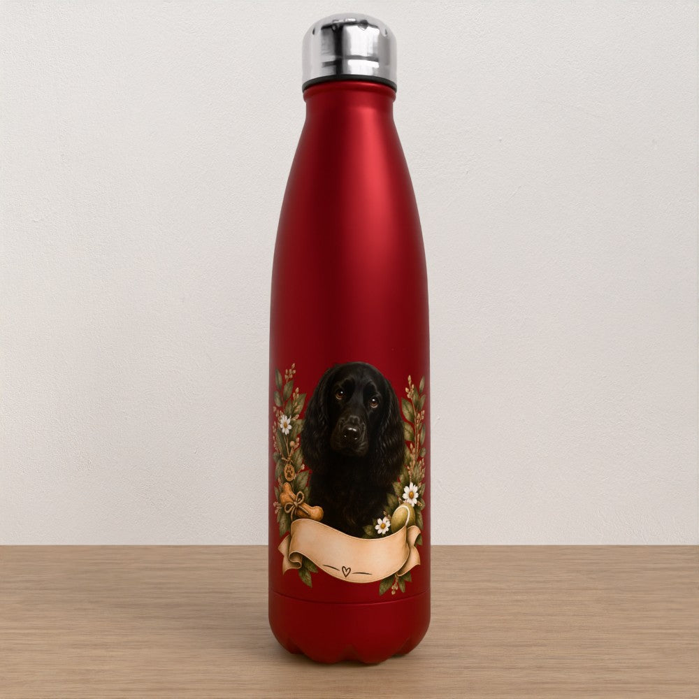 Personalised Spaniel water bottle