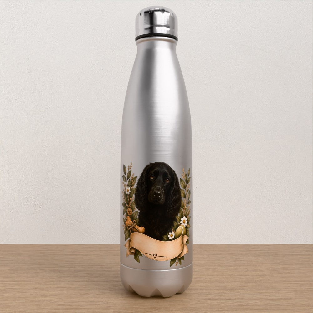 Personalised Spaniel water bottle