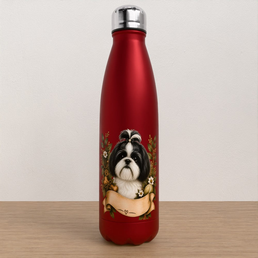 Personalised Shih Tzu water bottle
