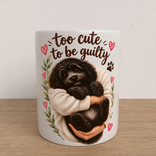 cavapoo ceramic mug